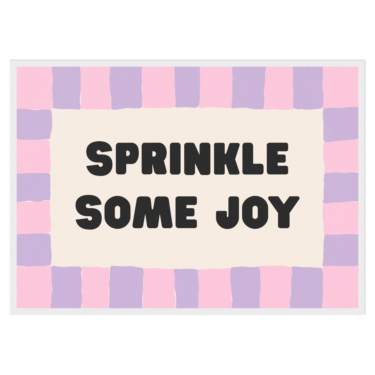 Sprinkle Some Joy Memoria Club Poster