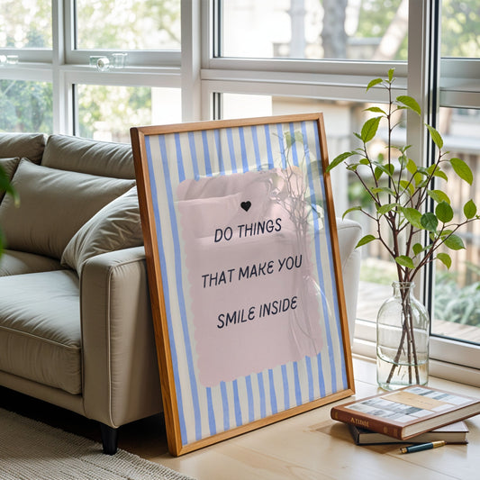Smile Inside Memoria Club Print Material