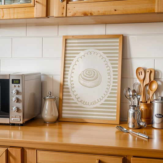 L'Amour Du Cinnamon Rolls Memoria Club Print Material