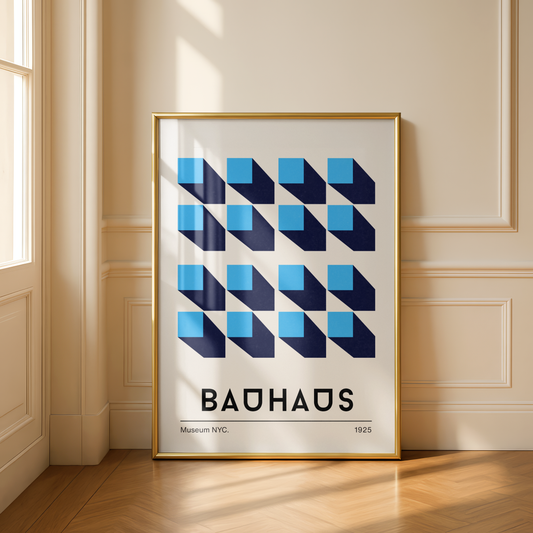 Bauhaus - Fête des Carrés Memoria Club Poster