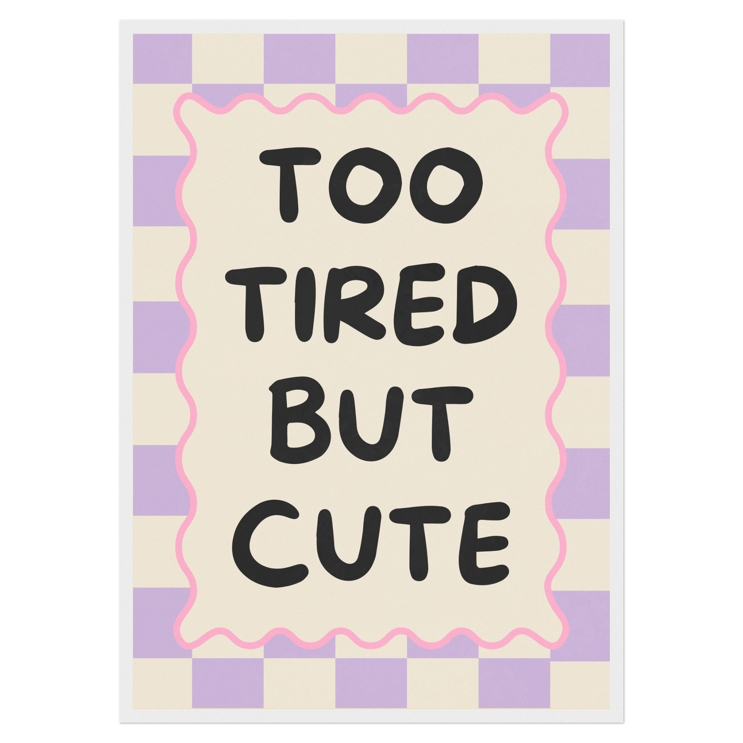 Too Tired But Cute - Memoria Club