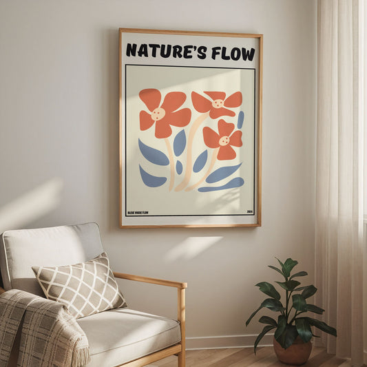 Poster Flower's Flow - Soie Memoria Club