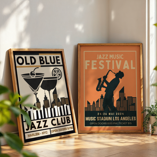 Poster Jazz : Le Guide Ultime pour Sublimer Votre Décoration Murale Memoria Club