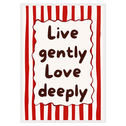 Live & Love Memoria Club Print Material
