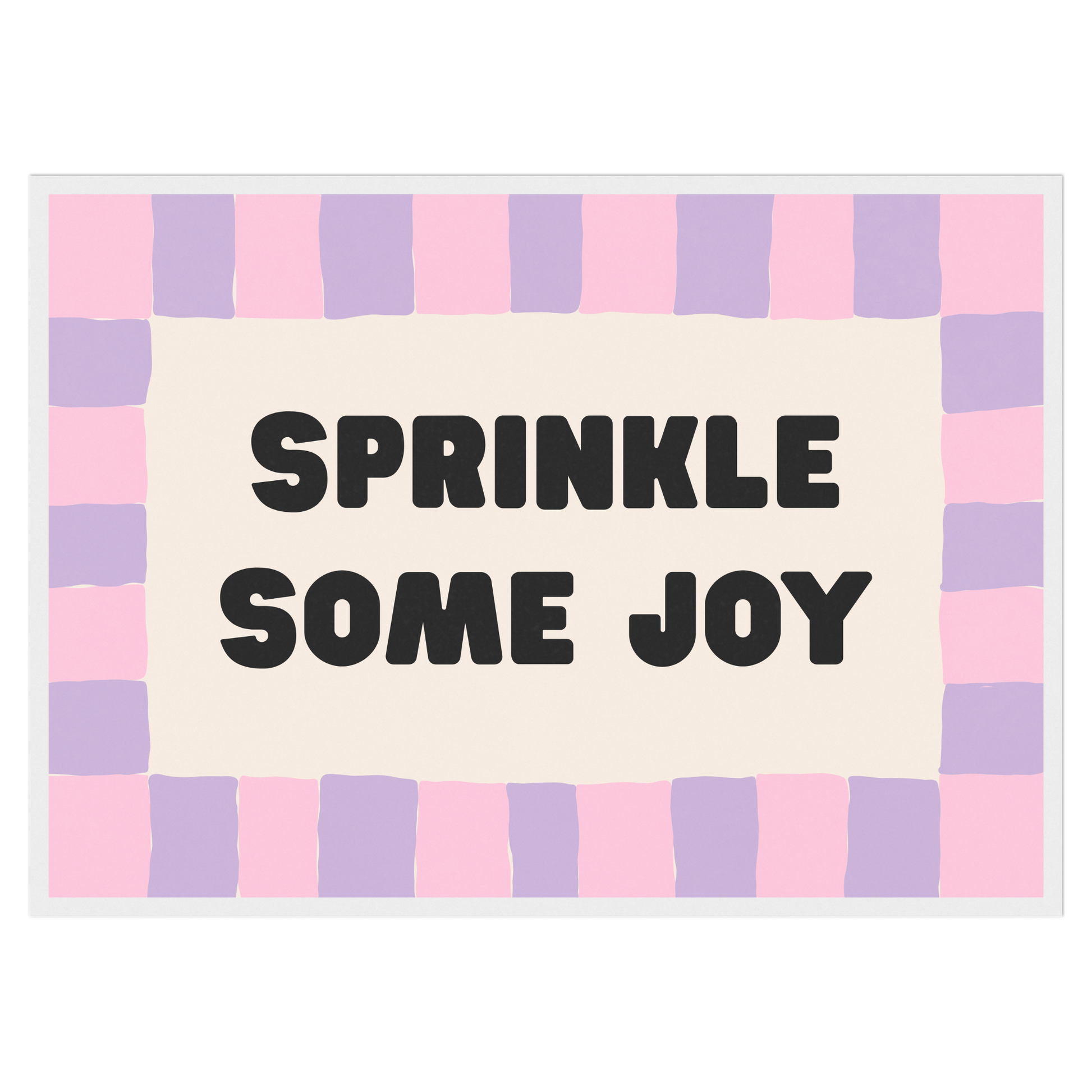 Sprinkle Some Joy Memoria Club Poster