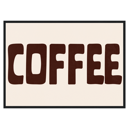 Coffee Memoria Club Poster