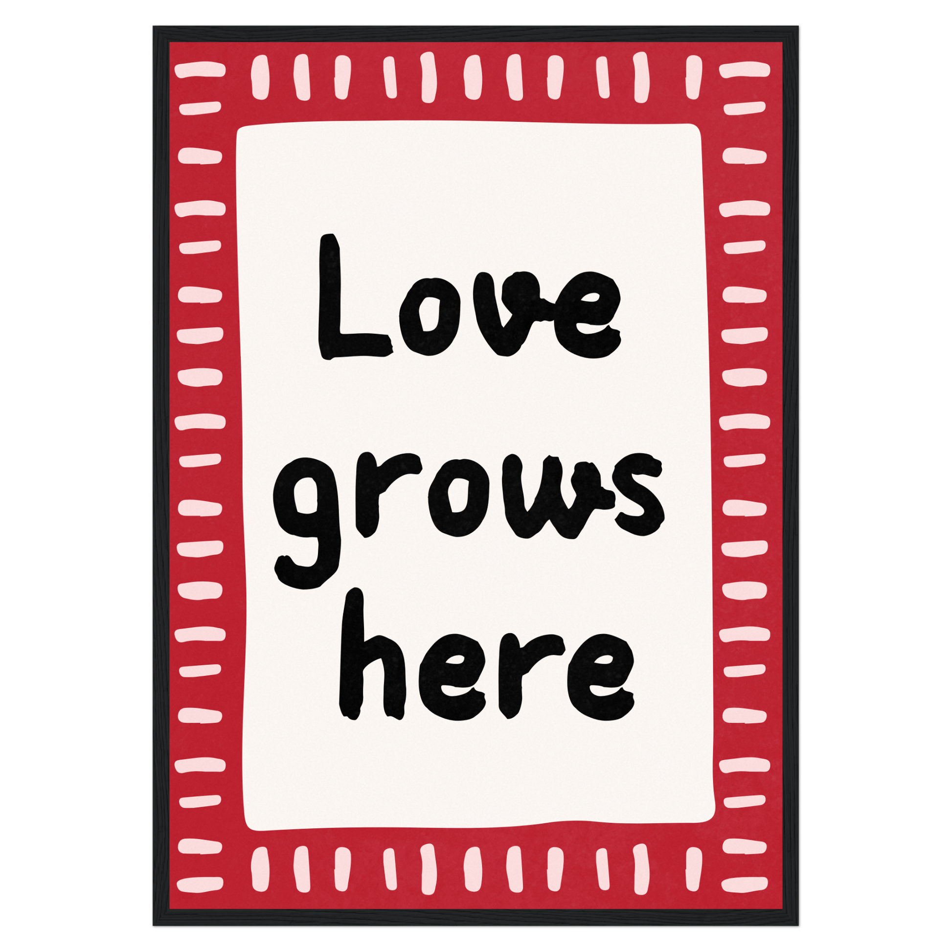 Love Grows Here Memoria Club Print Material