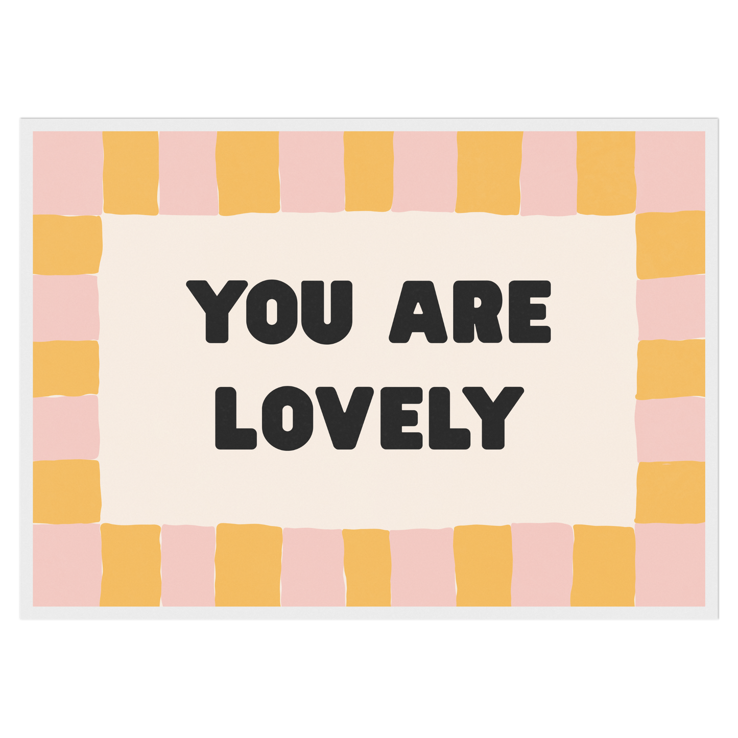 You Are Lovely Memoria Club Poster