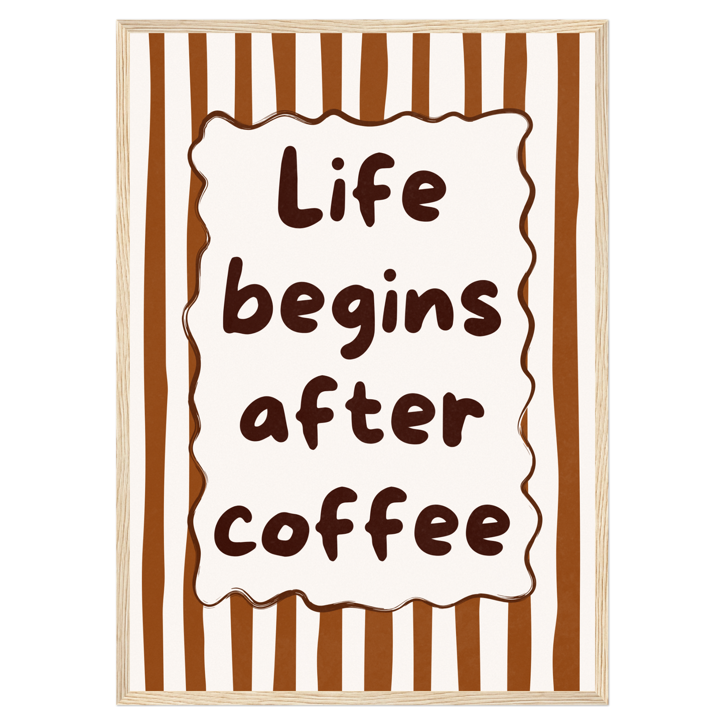 Life Begins After Coffee Memoria Club Print Material