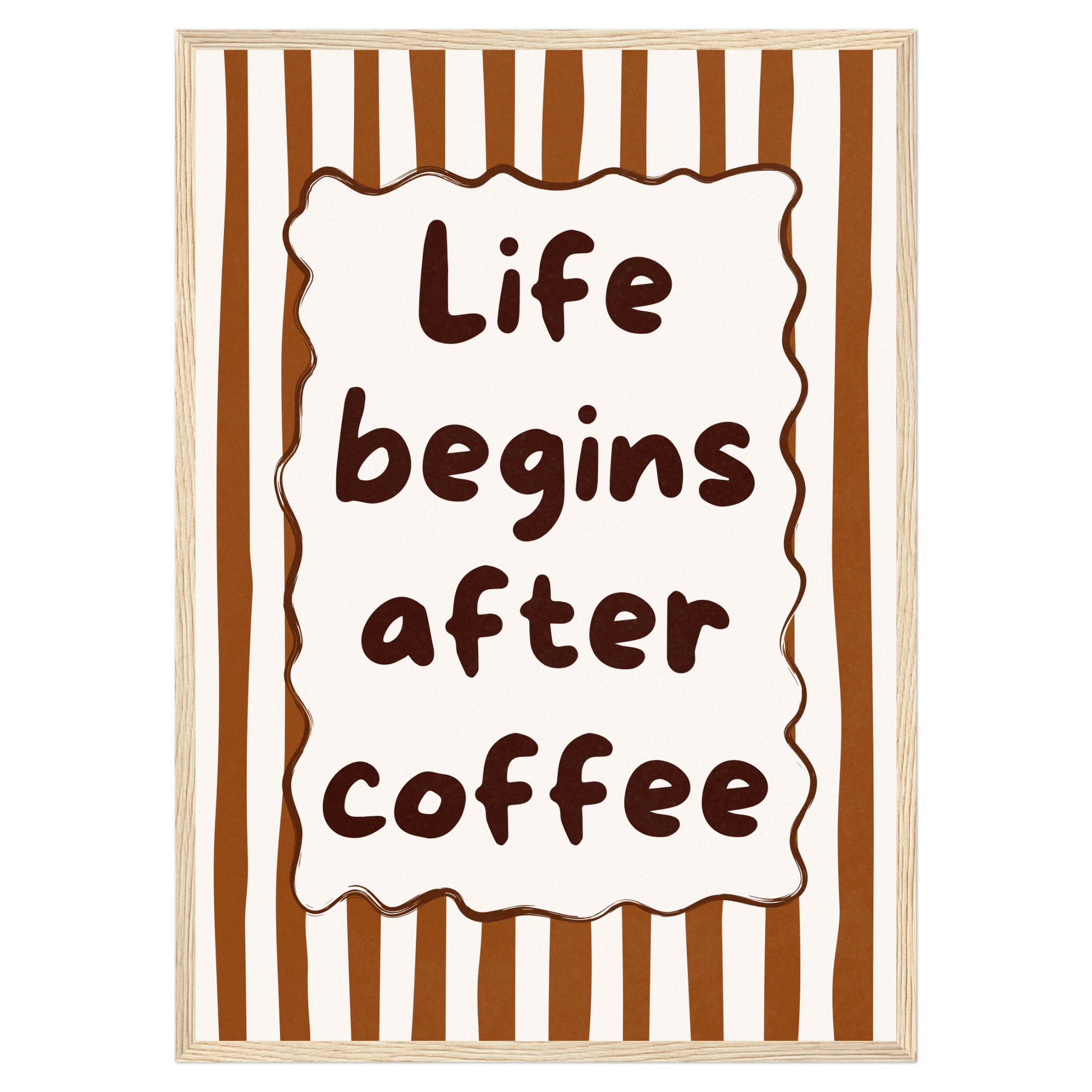 Life Begins After Coffee Memoria Club Print Material