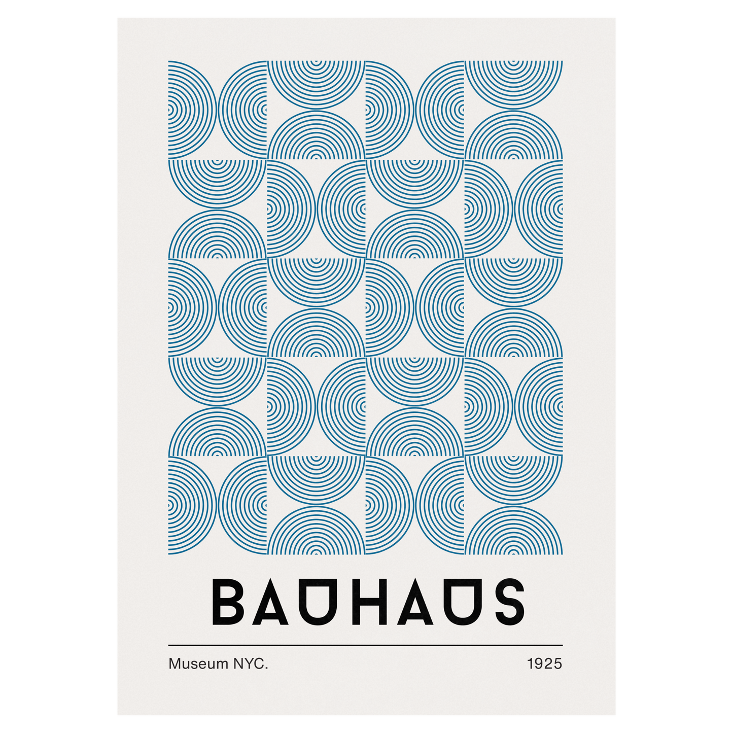 Bauhaus - Fleurs Memoria Club Poster