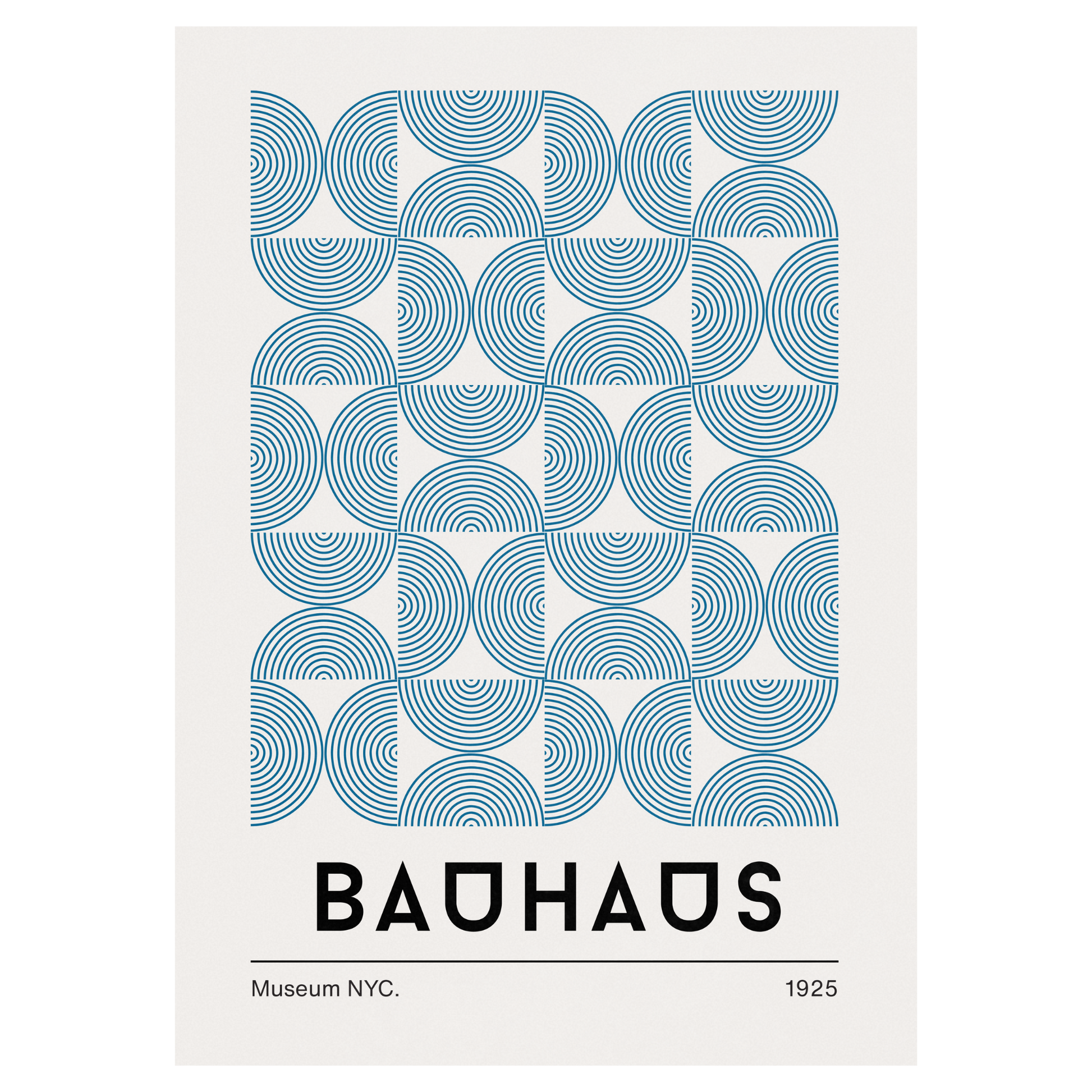 Bauhaus - Fleurs Memoria Club Poster