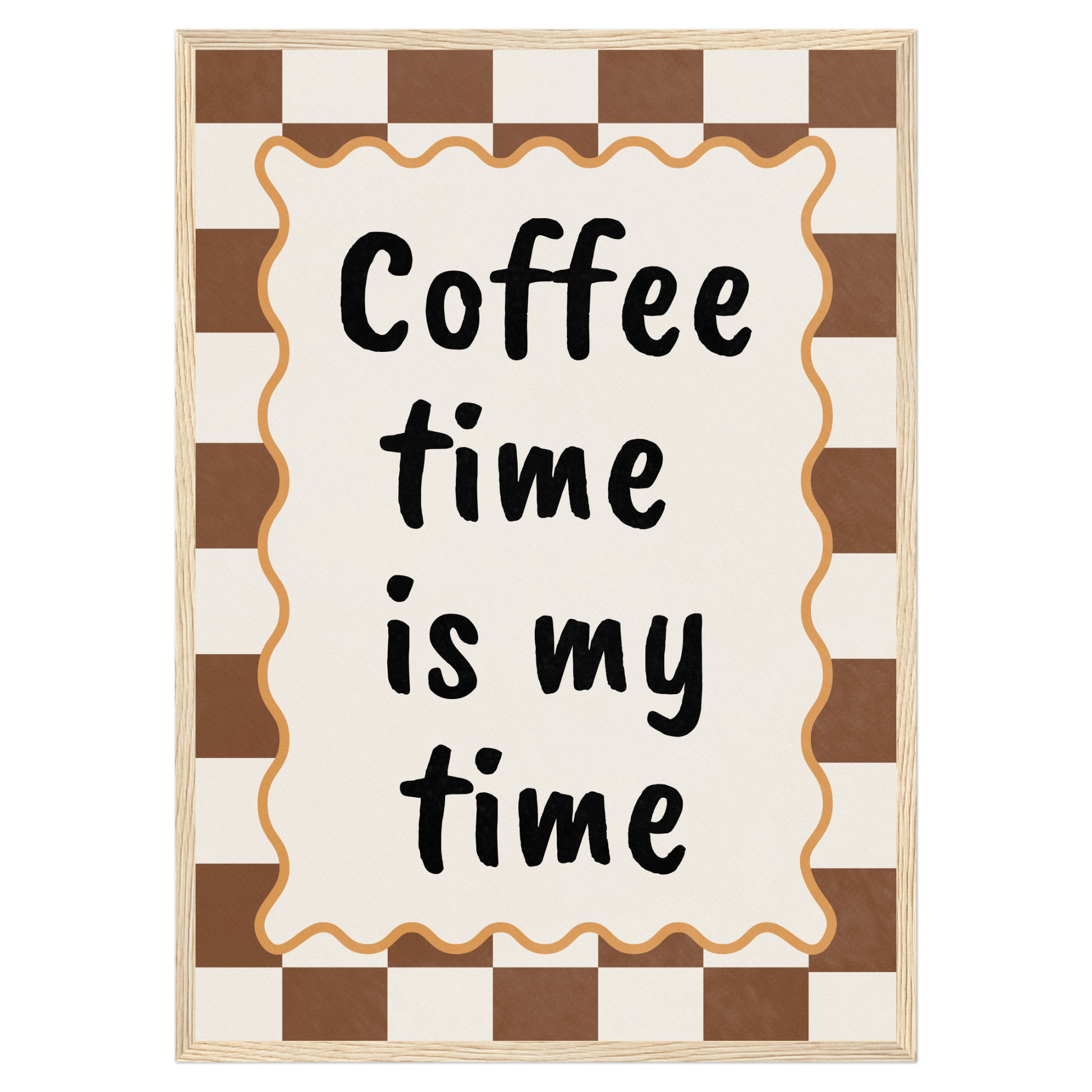 Coffee Time Is My Time Memoria Club Print Material