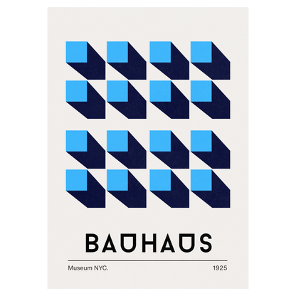 Bauhaus - Fête des Carrés Memoria Club Poster