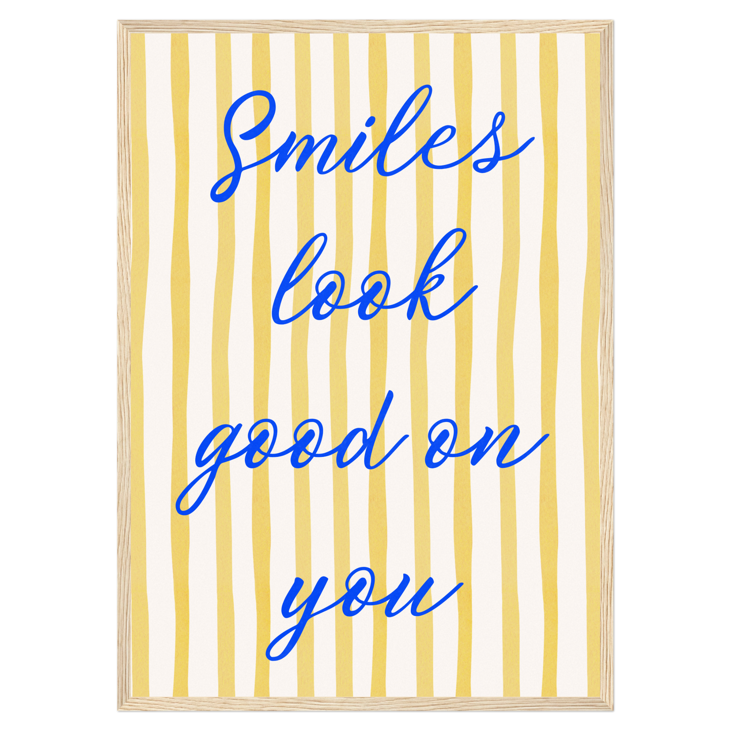 Smiles Look Good On You Memoria Club Print Material