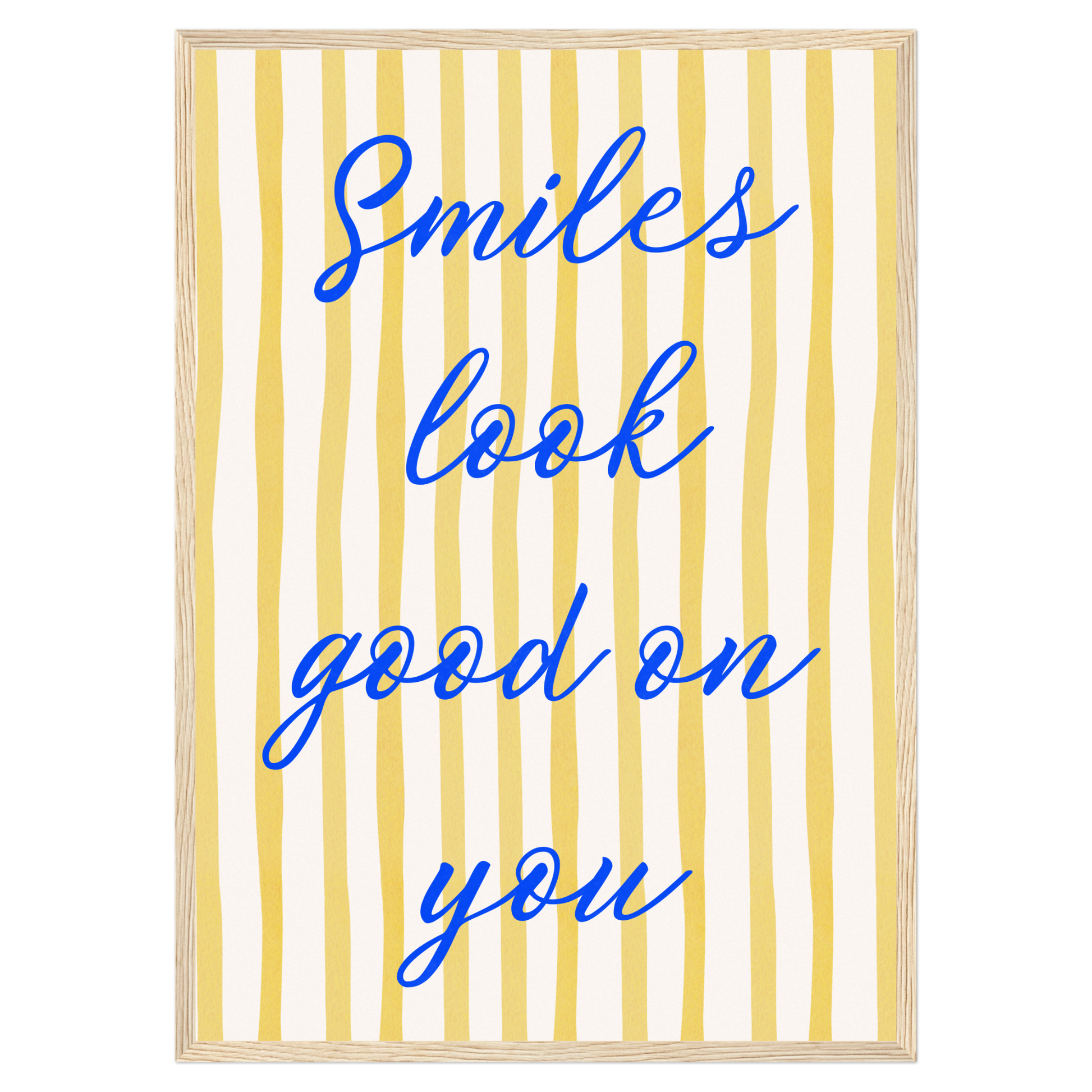 Smiles Look Good On You Memoria Club Print Material