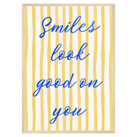Smiles Look Good On You Memoria Club Print Material