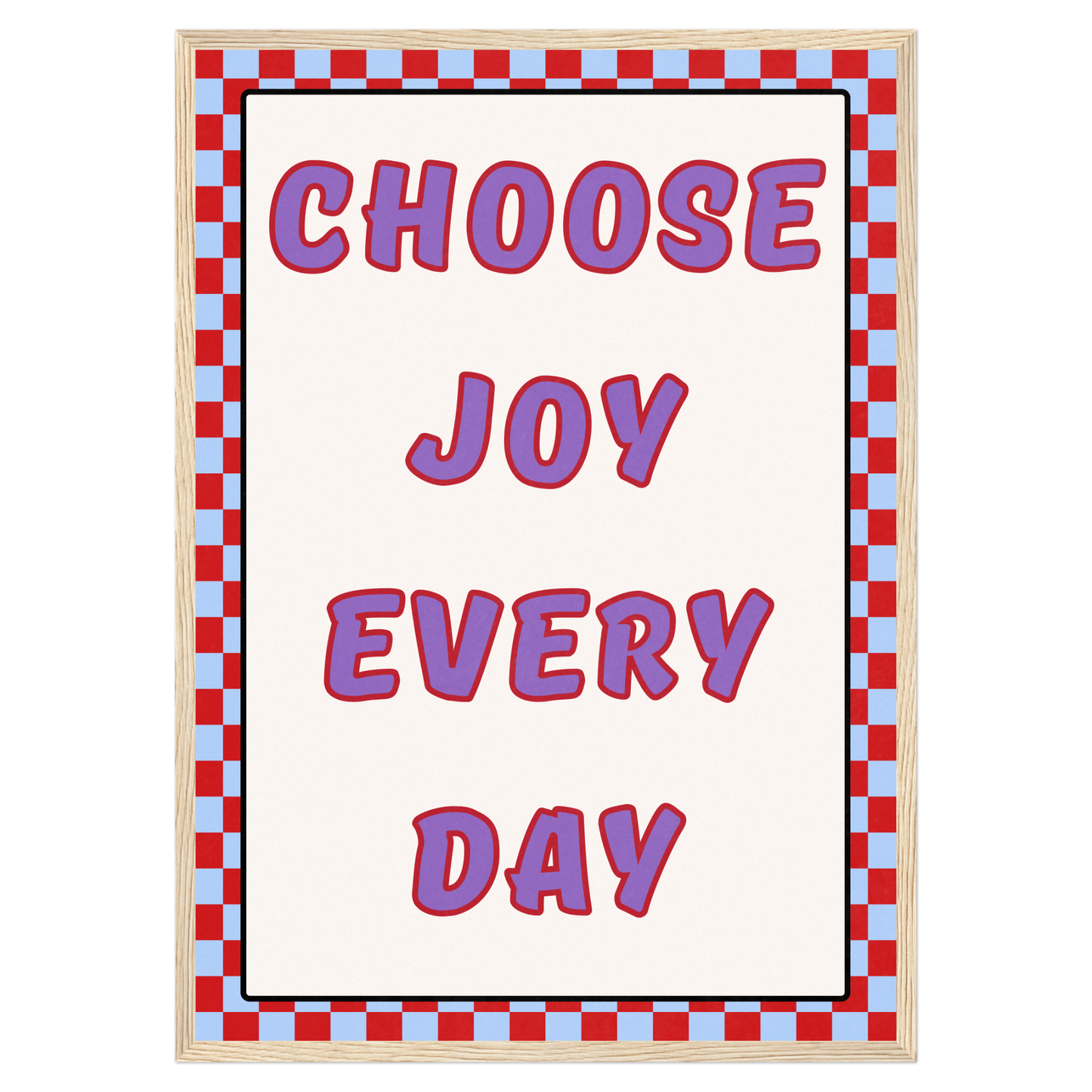 Choose Joy Every Day Memoria Club Print Material