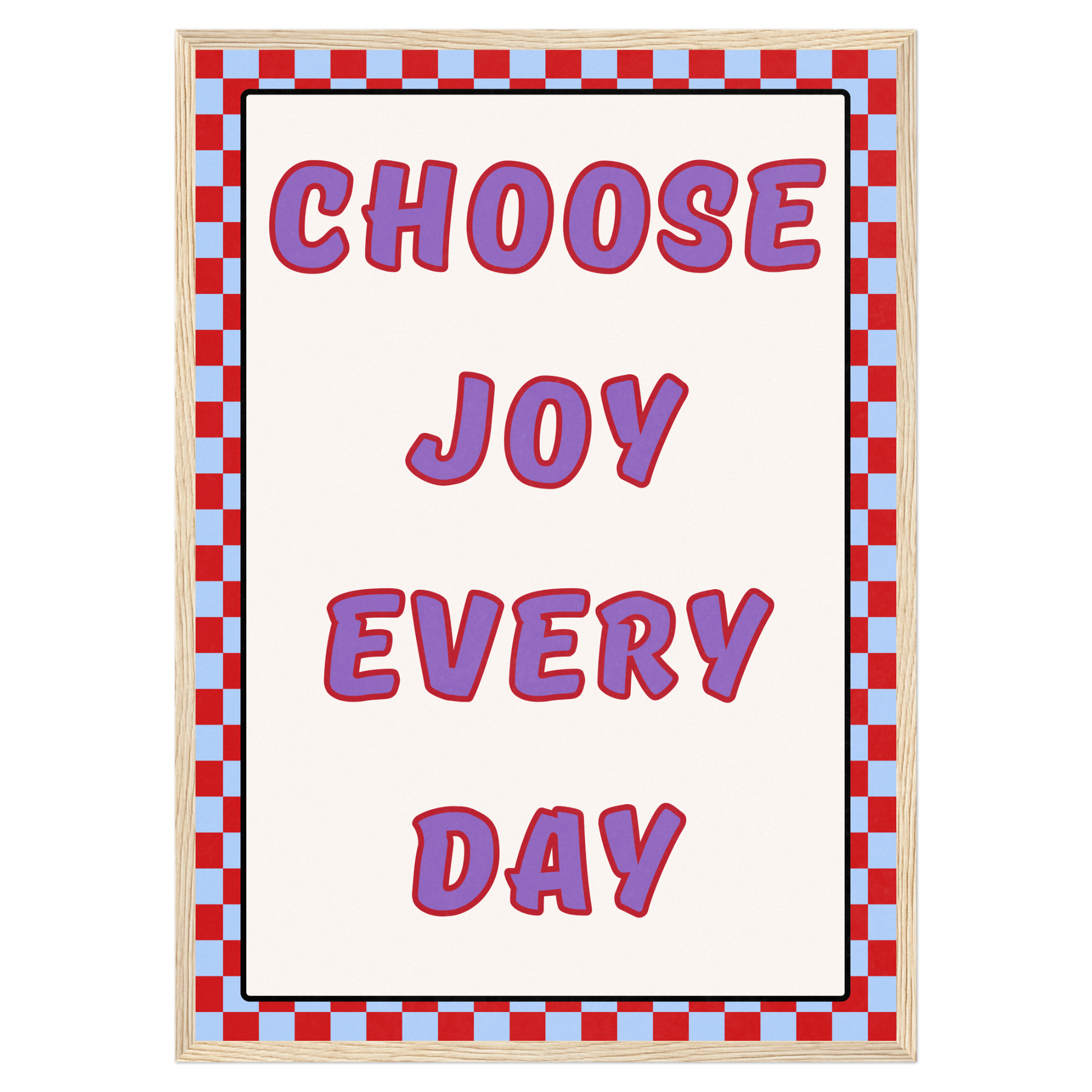 Choose Joy Every Day Memoria Club Print Material