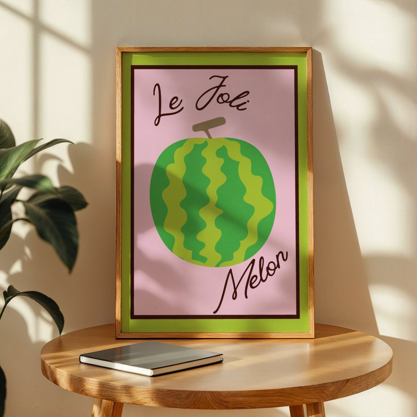 Le Joli Melon Memoria Club Poster Vintage