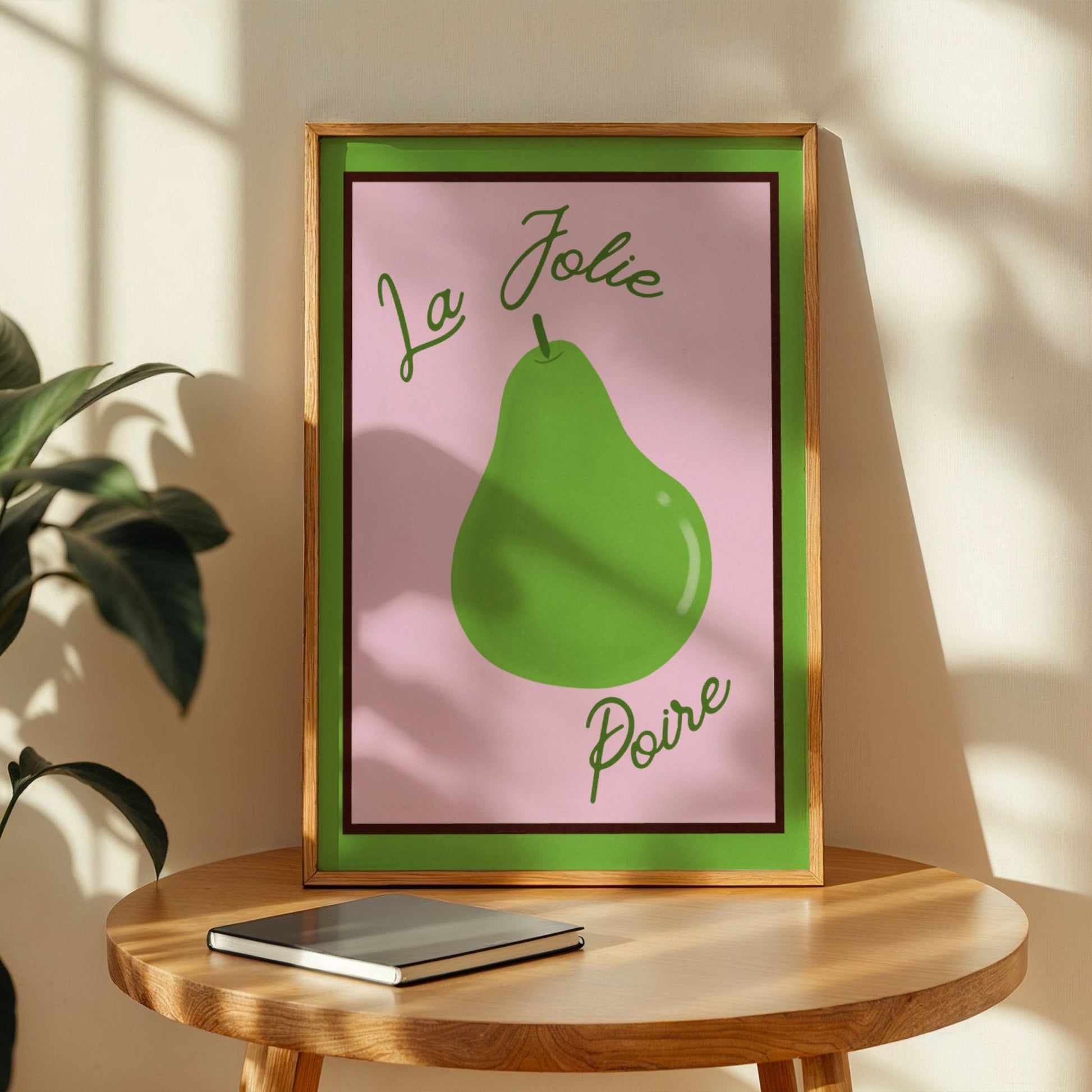 La Jolie Poire Memoria Club Poster Vintage