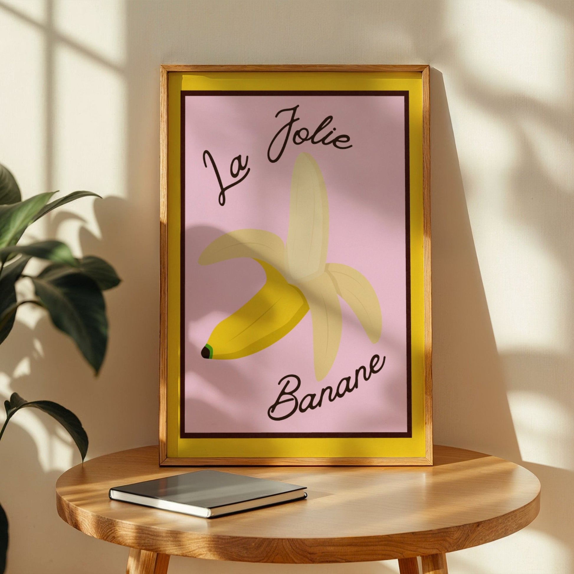 La Jolie Banane Memoria Club Poster Vintage