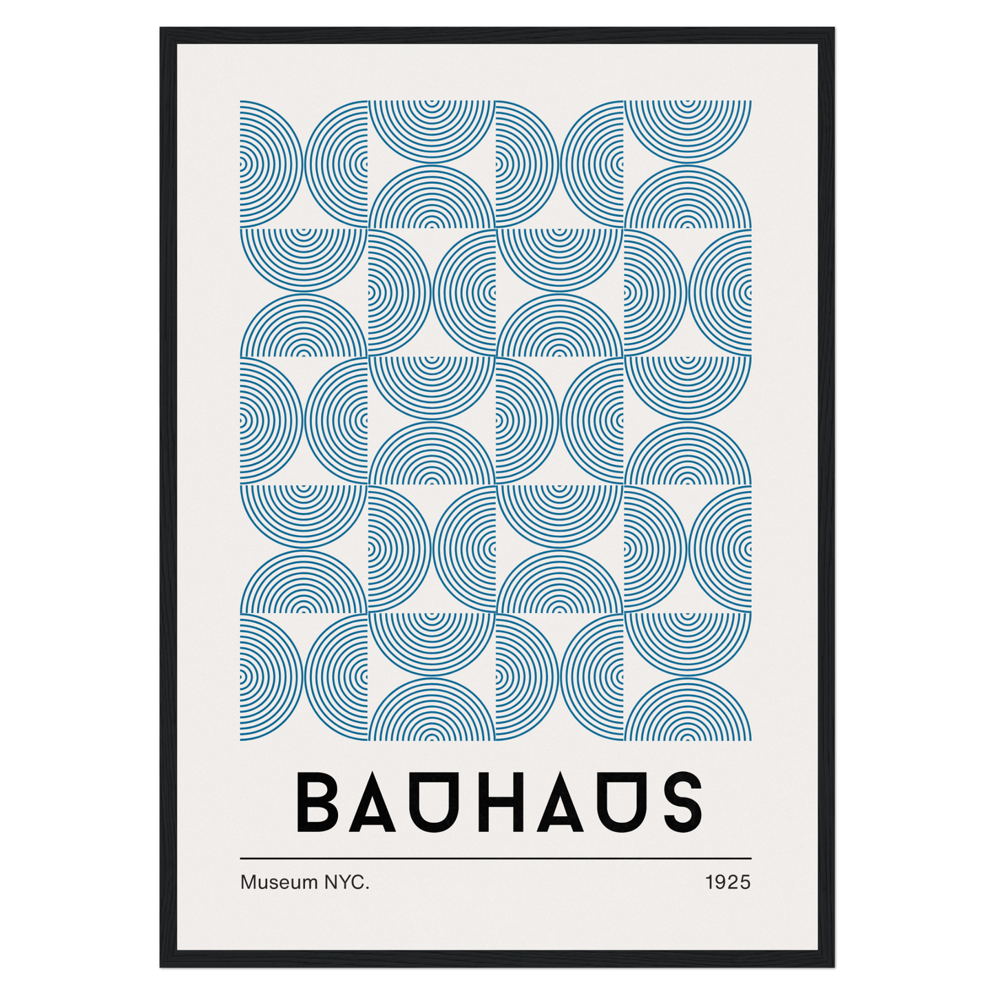 Bauhaus - Fleurs Memoria Club Poster