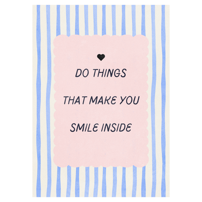 Smile Inside Memoria Club Print Material