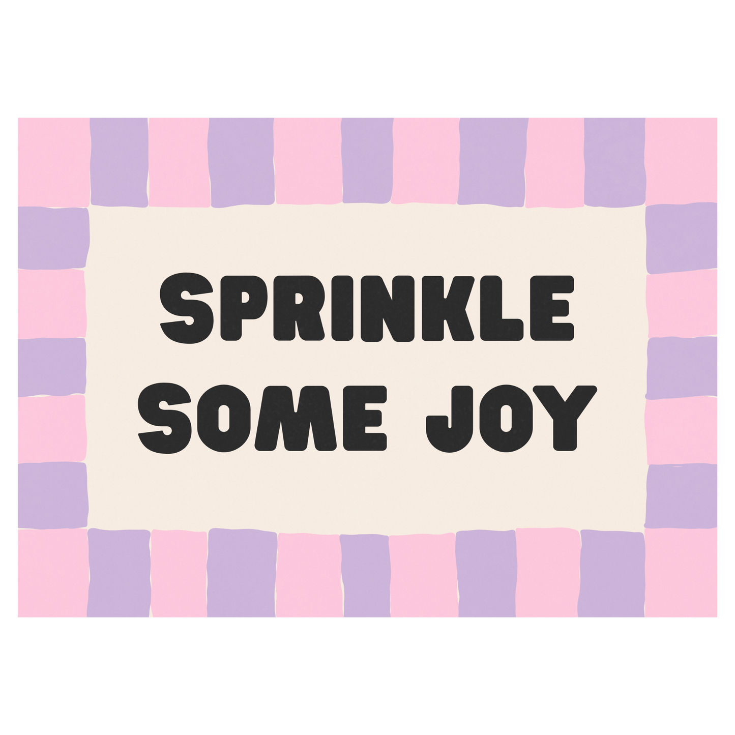Sprinkle Some Joy Memoria Club Poster