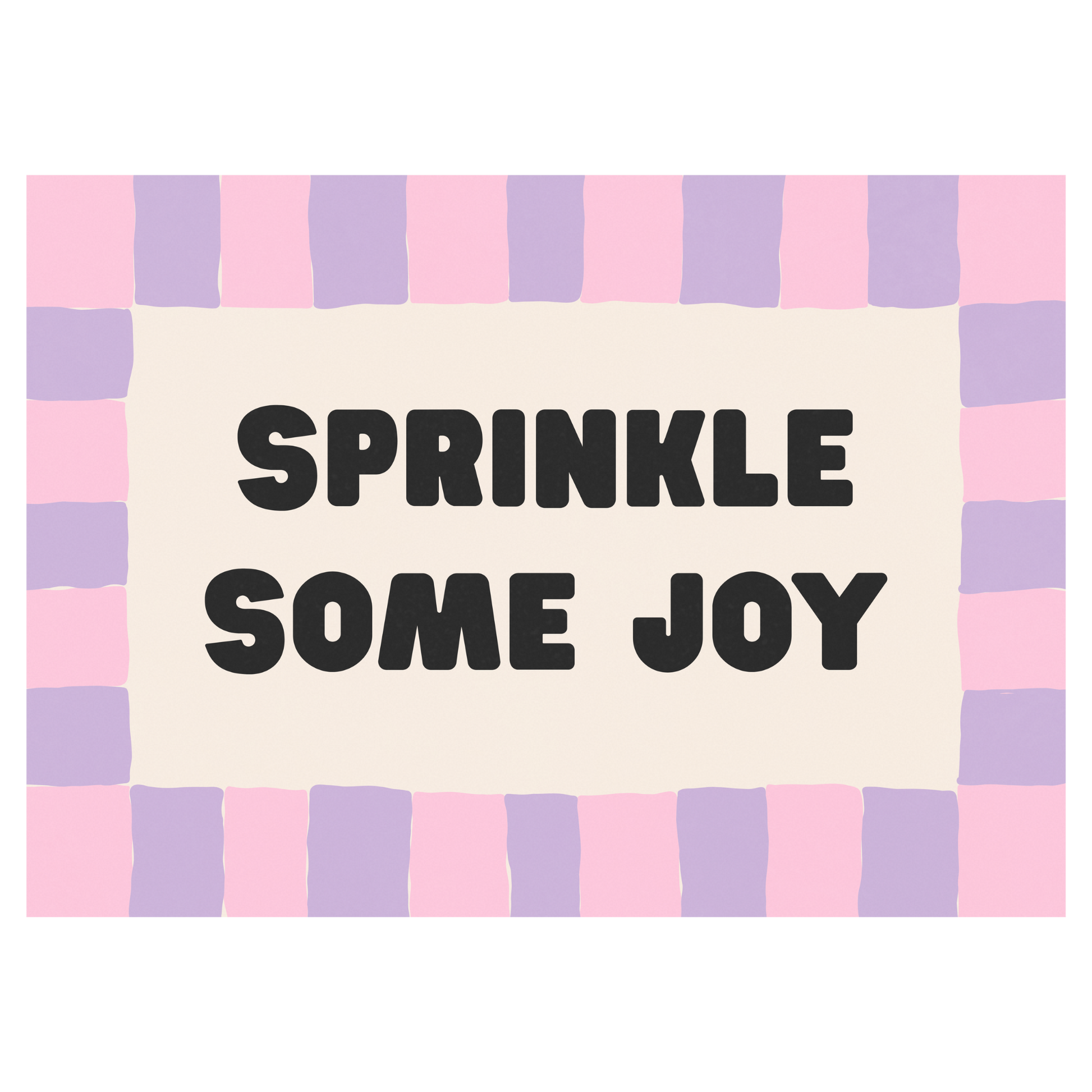 Sprinkle Some Joy Memoria Club Poster