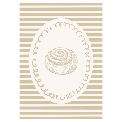 L'Amour Du Cinnamon Rolls Memoria Club Print Material