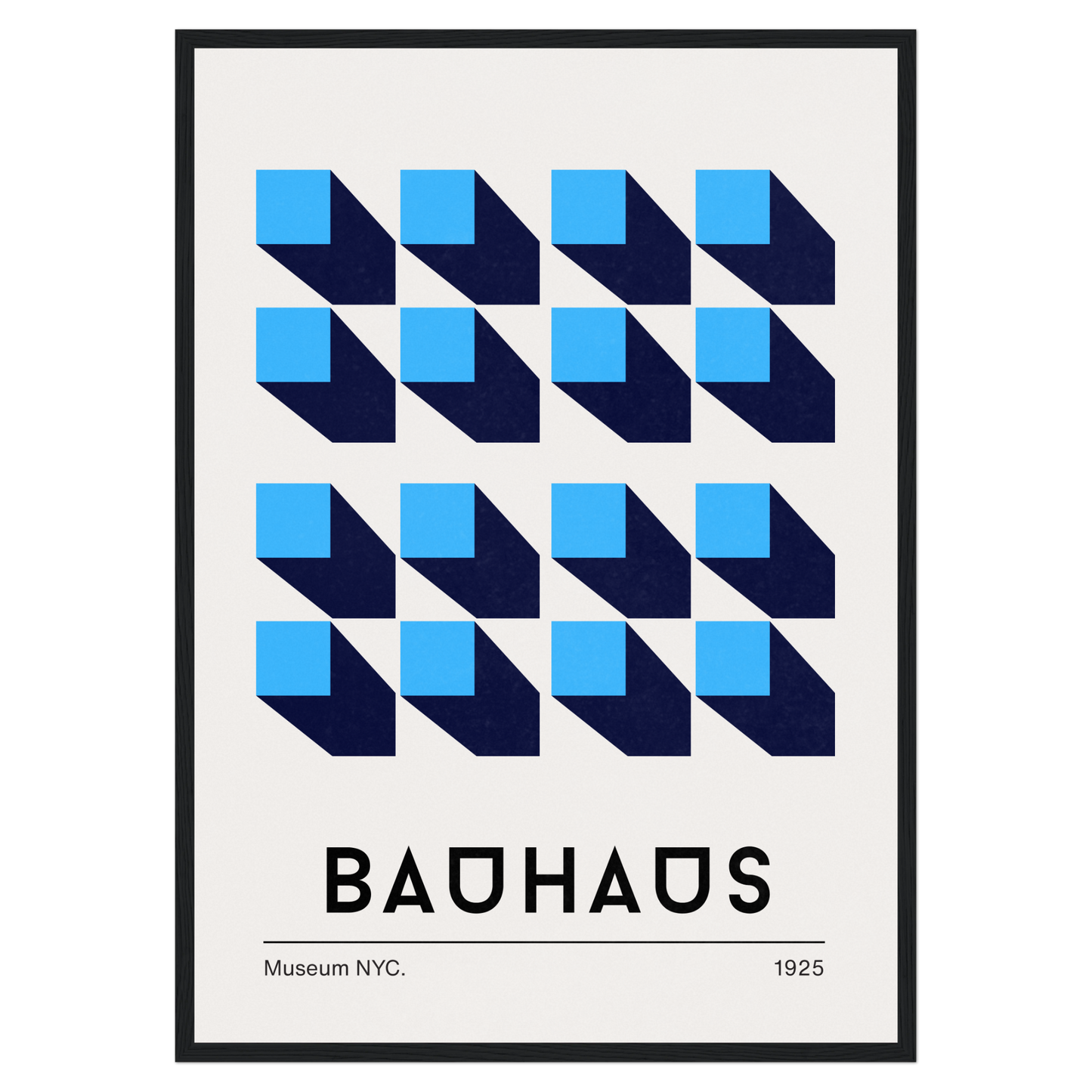 Bauhaus - Fête des Carrés Memoria Club Poster