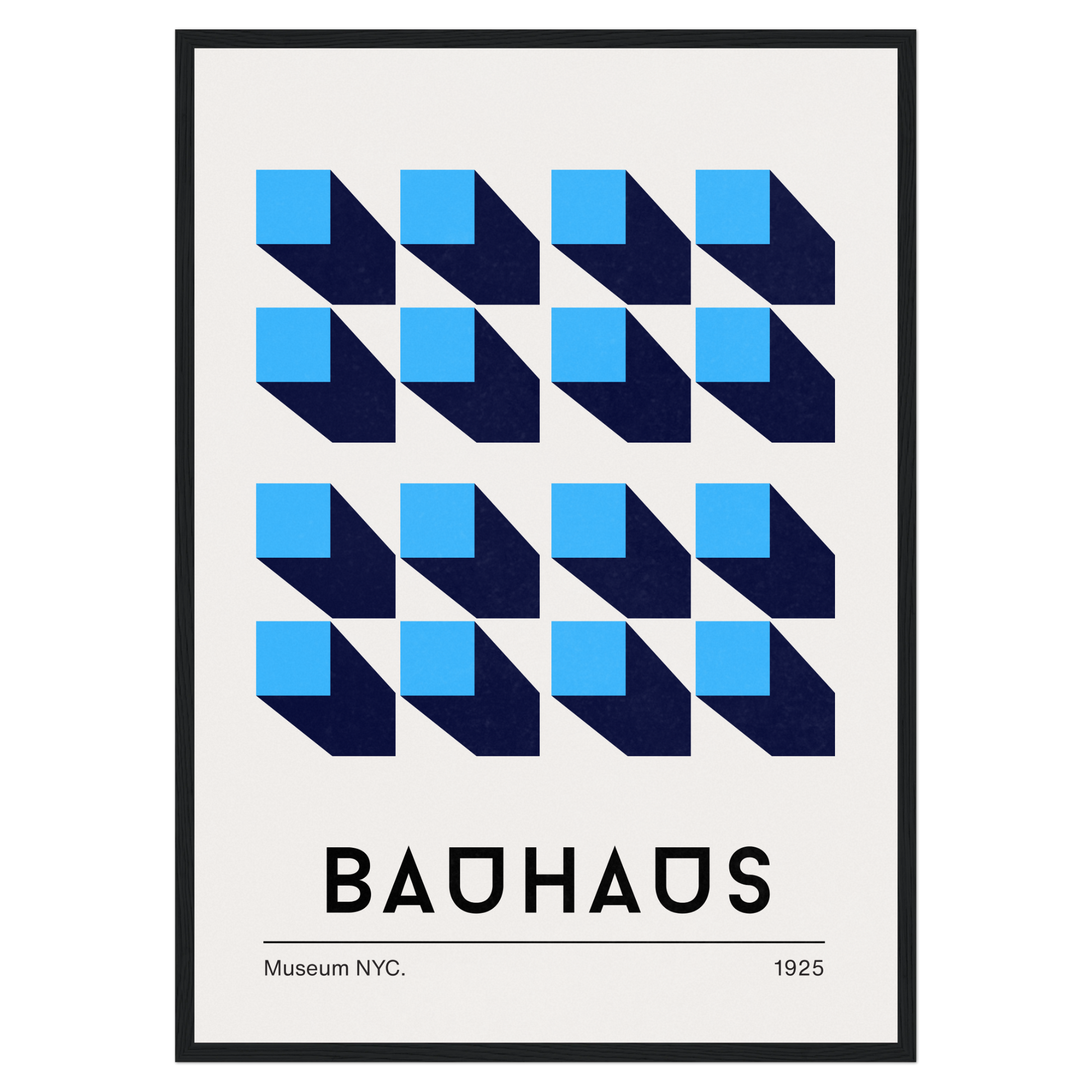 Bauhaus - Fête des Carrés Memoria Club Poster