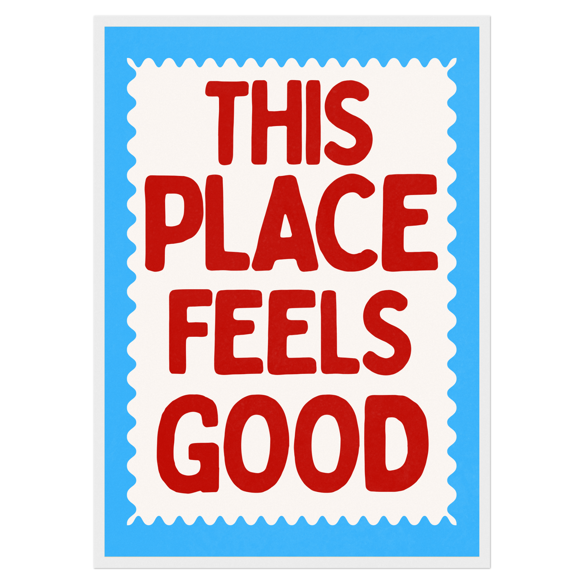 This Place Feels Good Memoria Club Print Material