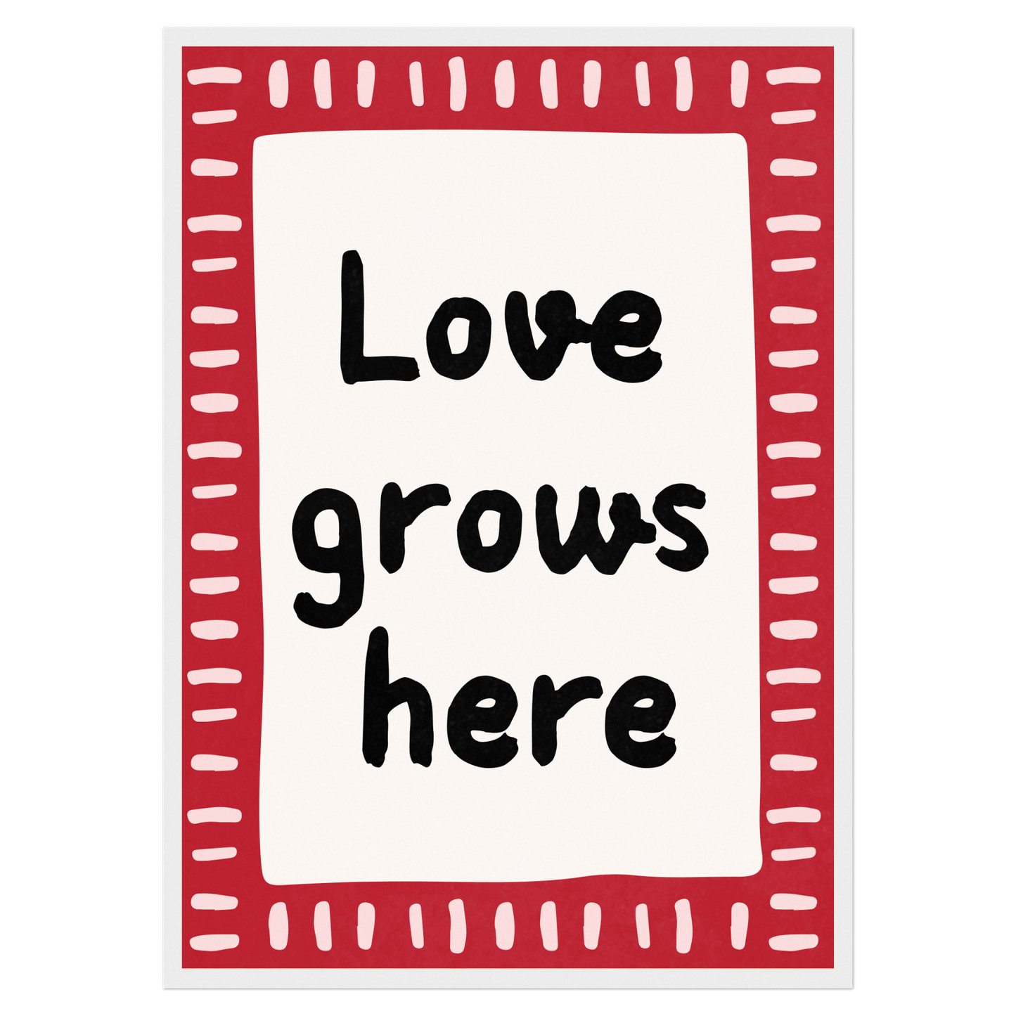 Love Grows Here Memoria Club Print Material