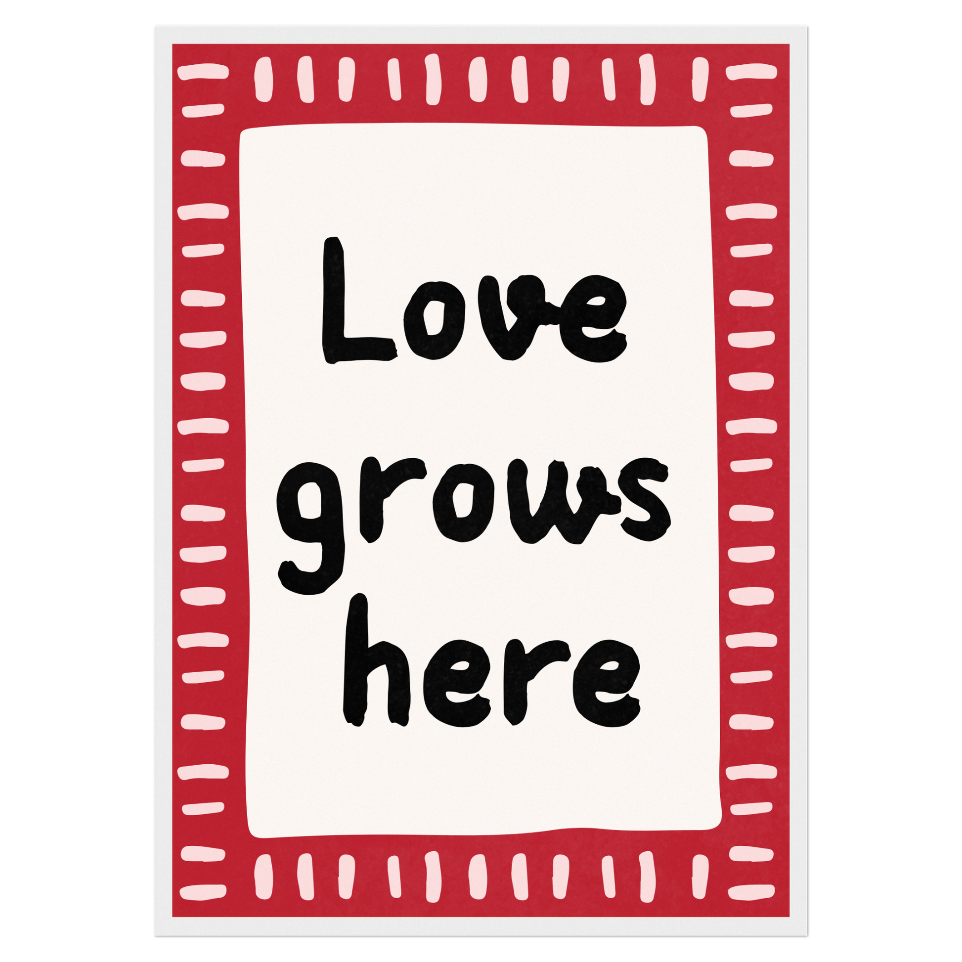 Love Grows Here Memoria Club Print Material