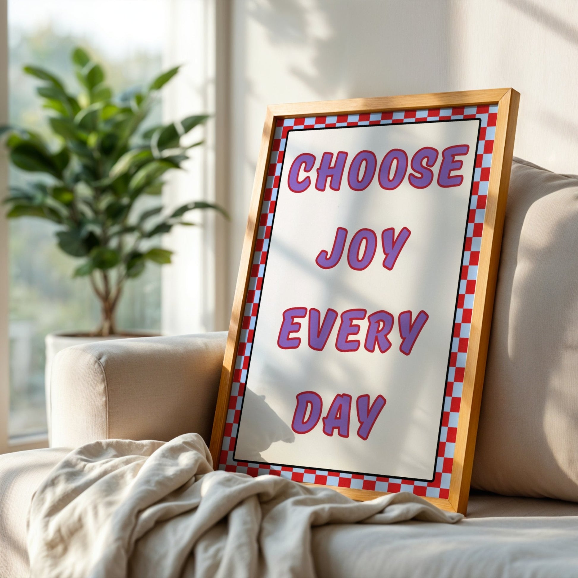 Choose Joy Every Day Memoria Club Print Material