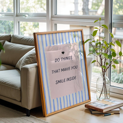 Smile Inside Memoria Club Print Material