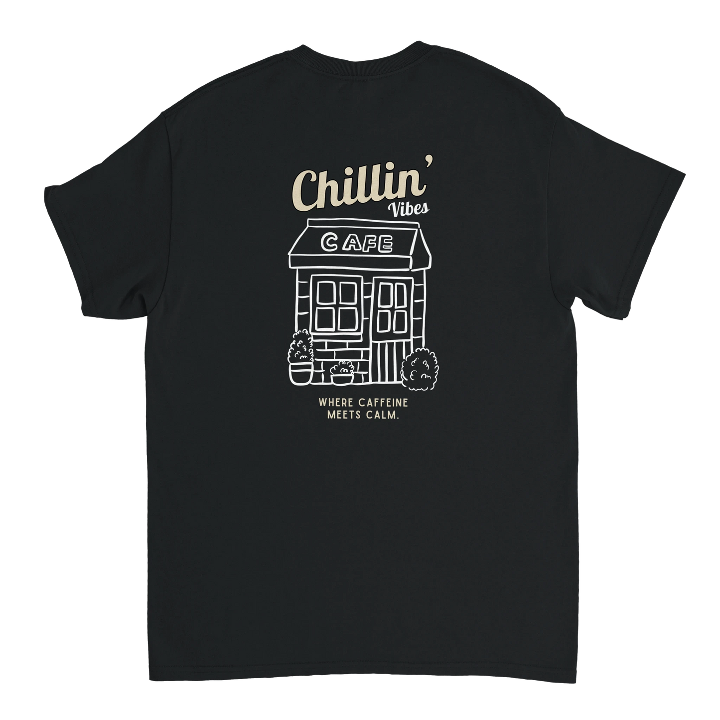 T-shirt Chillin' Vibes - Cafe