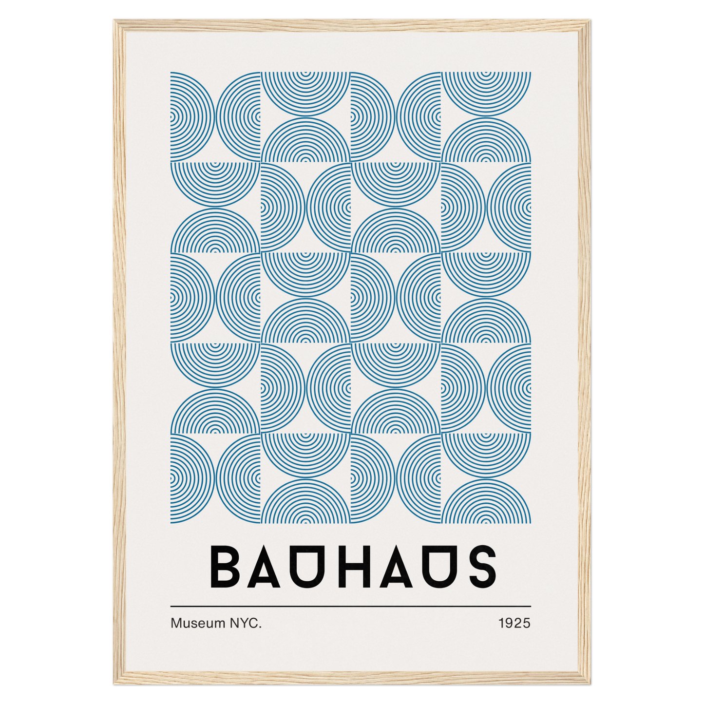 Bauhaus - Fleurs Memoria Club Poster