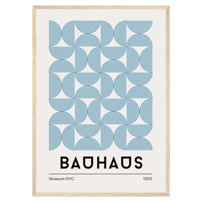 Bauhaus - Fleurs Memoria Club Poster