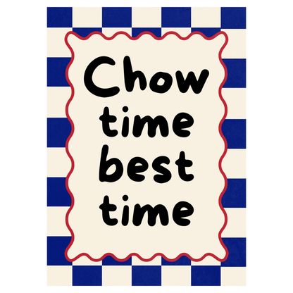 Chow Time, Best Time Memoria Club Print Material