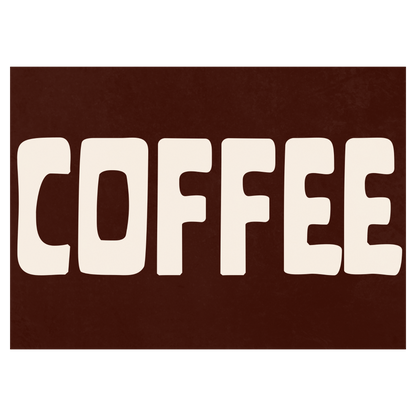 Coffee Memoria Club Poster