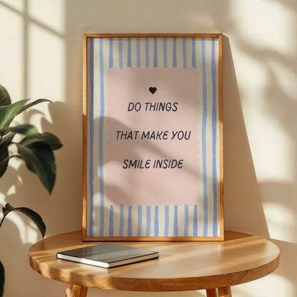 Smile Inside Memoria Club Print Material