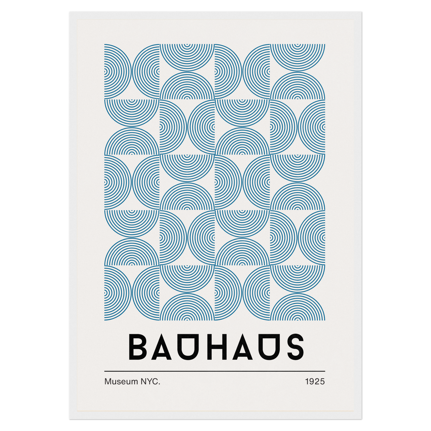 Bauhaus - Fleurs Memoria Club Poster
