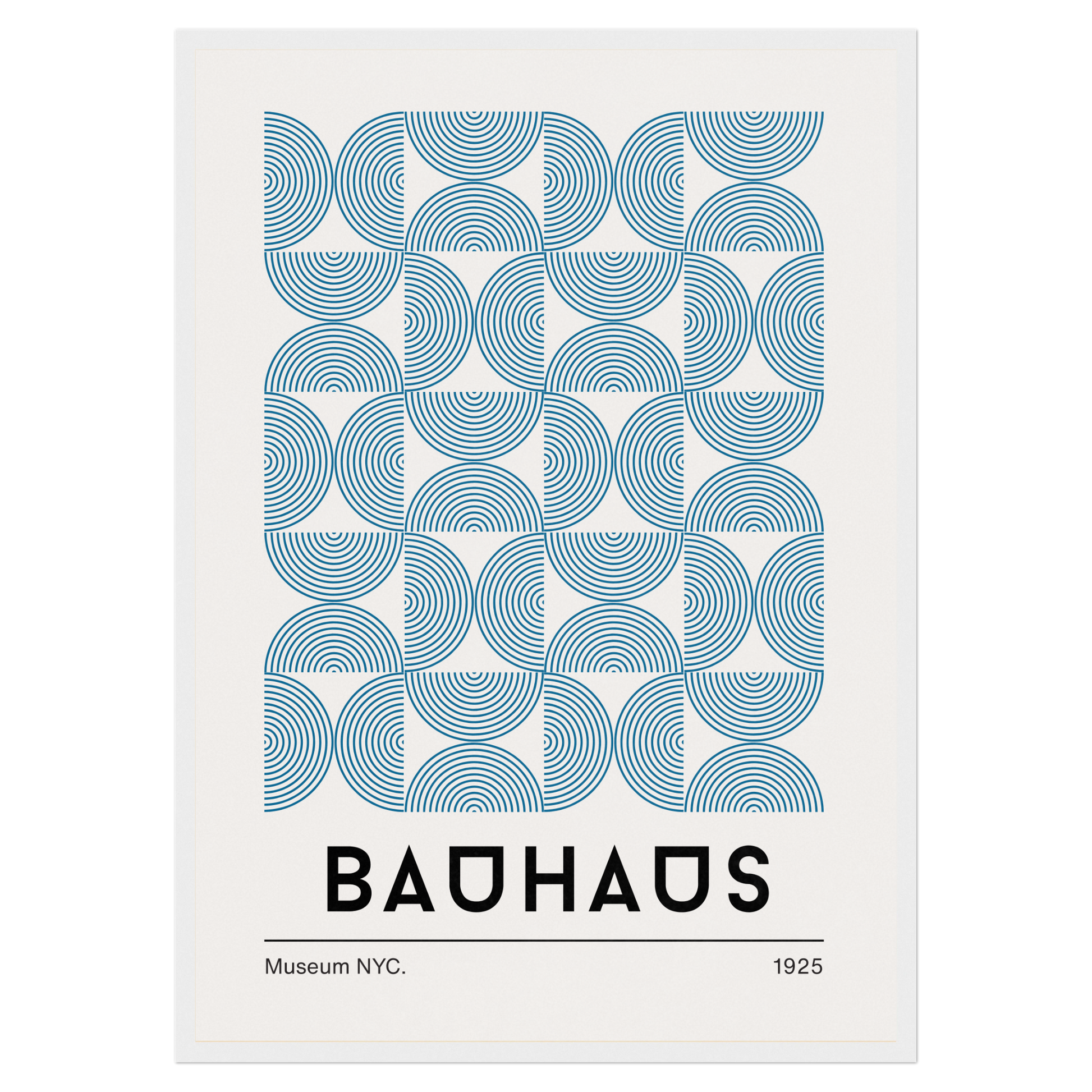 Bauhaus - Fleurs Memoria Club Poster