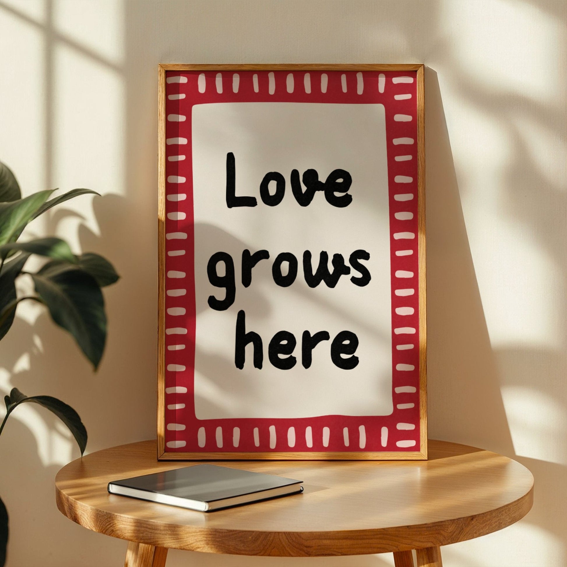 Love Grows Here Memoria Club Print Material