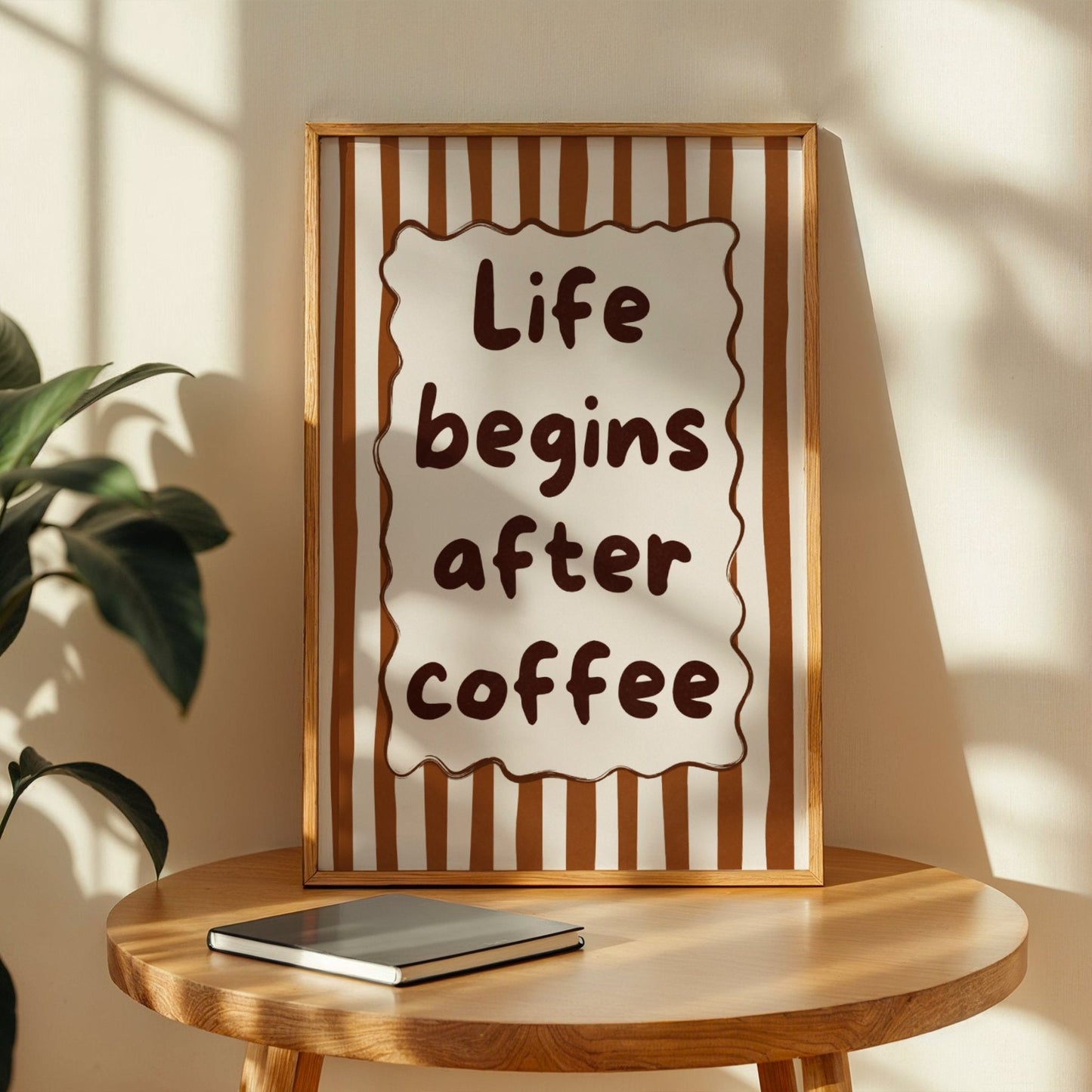 Life Begins After Coffee Memoria Club Print Material