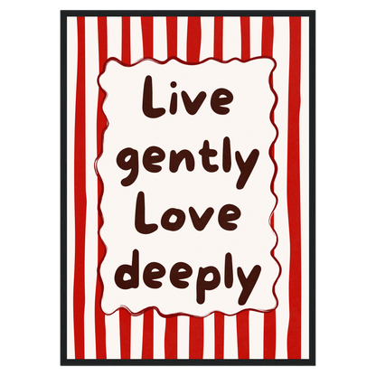 Live & Love Memoria Club Print Material