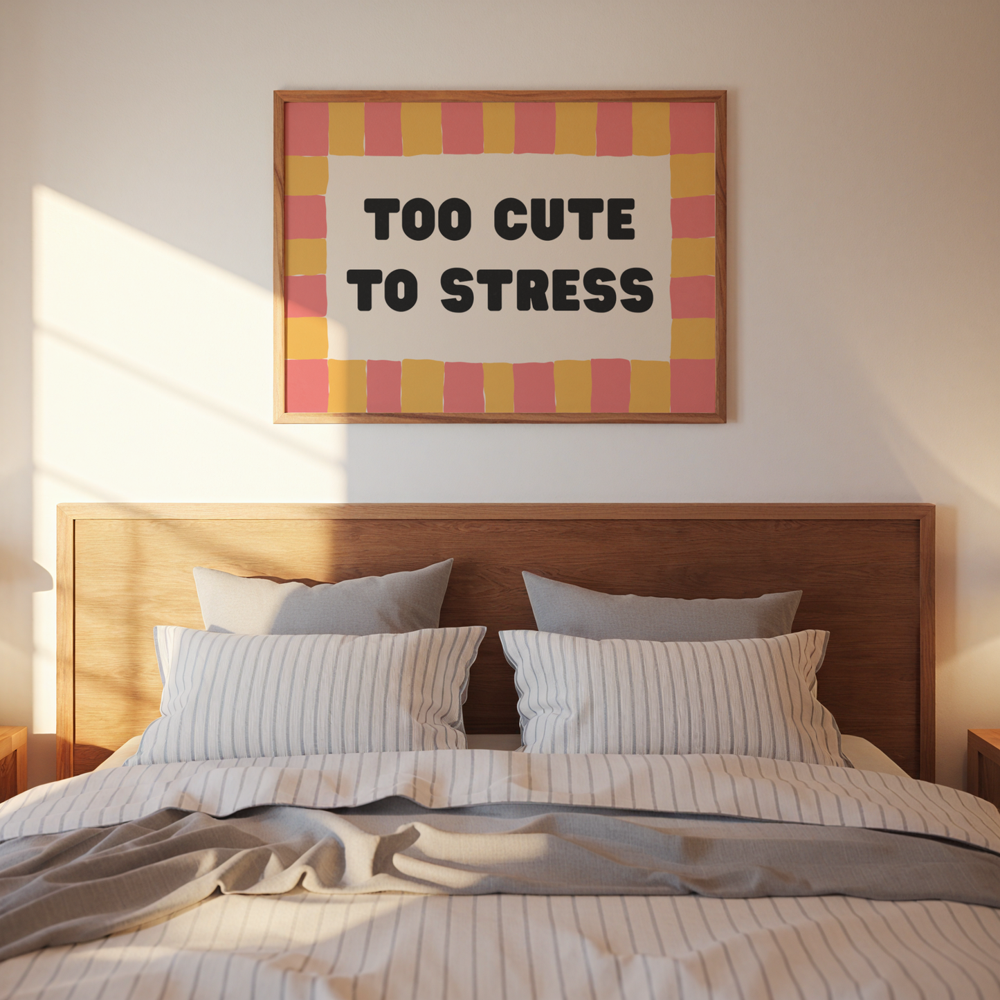 Too Cute To Stress Memoria Club Poster